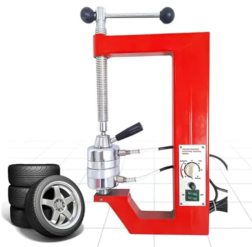 Auto-Reifen-Vulkanisator, Reifen-Auto-Reparaturmaschinen-Set, Mit 6 Formen, Vulkanisationstemperatur 145–165 ℃, Für Leichte LKW Und Autos