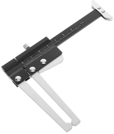 SEWOART Jauge De Profondeur De Bande De Roulement Jauge De Profondeur Numérique Outil De Mesure Des Plaquettes De Frein Règle De Bande De Roulement De Pneu Pour La Réparation Automobile