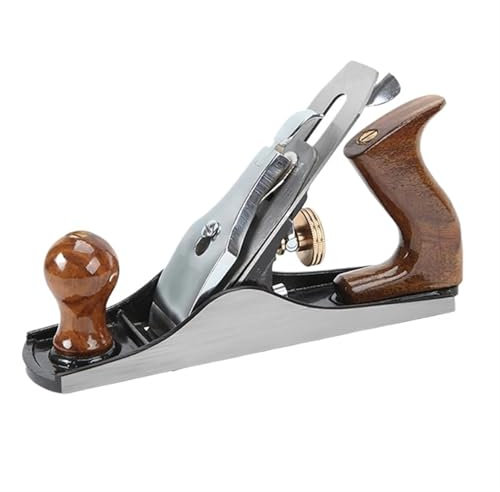 Zymjzbetic Wood Planer Alloy Steel Blade Carpentry Wood Craft Trimming Knife Treat Burrs Woodworking Flat Plane Hand Tool for Trimming, Wood Planing, Surface Smoothing