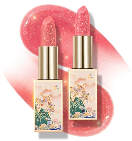 CATKIN Lippenbalsam Natürliche getönte Lippenpflege Classic mit Vitamin E, Spendet Feuchtigkeit für trockene Lippen Lippenpflegestift, 3.5g, 2pcs (09+10)