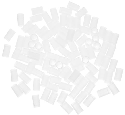 FRCOLOR Ouvre-ampoules à Pression Transparent, Ouvre-flacon Réutilisable en Plastique, Lot de 100 Pièces, Brise-flacon Portable pour Usage et Laboratoire, Outil Compact