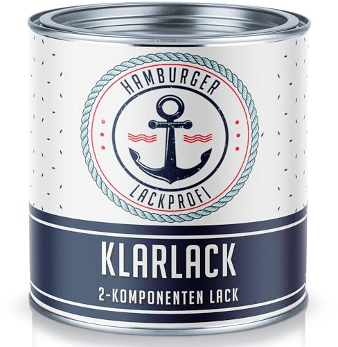 Hamburger Lack-Profi Barniz transparente transparente 2K (2,5 L)