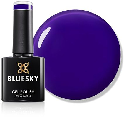 Bluesky Gel Nail Polish 10ml, Speak Up! - AW2323, Purple Soak-Off Gel Polish for 21 Day Manicure, Professional, Salon & Home Use, Requires Curing Under UV/LED Lamp