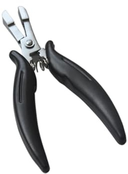Herramienta trituradora de unión de fusión for extensiones de cabello con queratina, alicates for extensiones de cabello, removedor de extensiones de cabello preadherido con microanillo