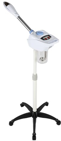 Gesichtsdampfer Vapozon Bedampfer Kosmetik mit Ozon, Kosmetik Dampfgerät, Gesichtssauna Verdampfer für Salon und Zuhause, 360° Drehbarer Kopf (800W-Variante C)