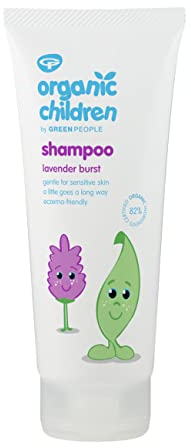 Green People Organic Children Lavender Burst Shampoo & Body Wash - Natural & Organic, for Kids - Eczema-Friendly - Vegan, 200ml