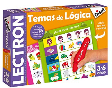Diset - Lectron Lapiz Temas De Logica, Juego educativo de asociar preguntas y respuestas a partir de 3 años