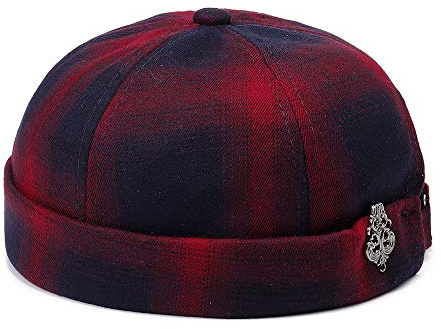 YAMEE Bonnet Docker Homme Femme Casquette sans Visiere Docker Bonnet bob Chapeau Bonnet de Docker Skullcap bob Homme