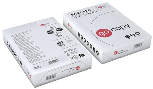 Kopierpapier A4 weiß Hausmarke Copy 500 Blatt 80 g/qm 210 x 297 mm, 1 Pack