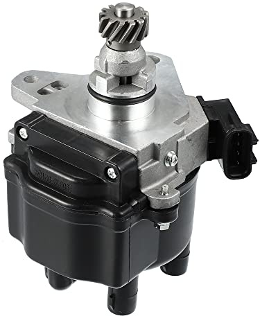 X AUTOHAUX Car Ignition Distributor for Toyota Tacoma 2.7L 1995-1997 for Toyota T100 1994-1997 1905075020 19050-75020 3177466 D9099 TY42
