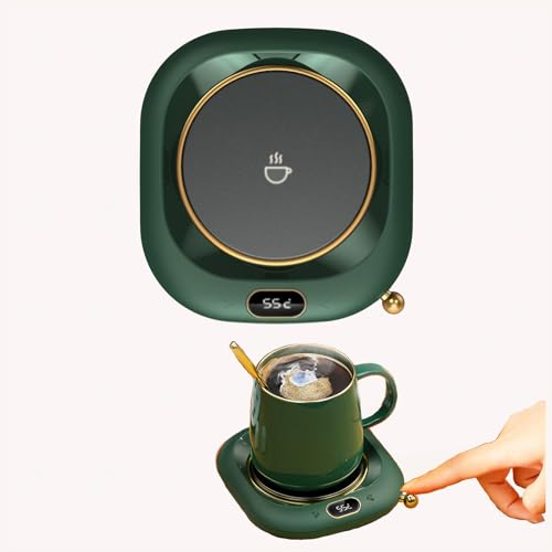 Chauffe Tasse USB TempéRature Constante Intelligente à Quatre Vitesses, The Office Gadget, Coussin Chauffant pour RéChauffer des Boissons