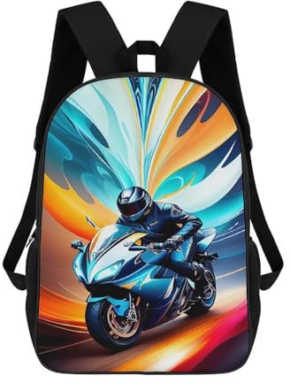TNFHSOFT Motorrad 3D Drucken Flanell Fleecedecke Decke Microfaser Kuscheldecke Decke Kinder Erwachsene Wohndecke Für Bett & Sofa Reisedecke 17inch Inches