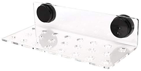 Haofy Korallenfragmenthalter, Acryl-Korallenfragmentregal mit Leistungsstarken Doppelsaugnäpfen, Geeignet für Haushaltsaquarien. Geeignet für Haushaltsaquarien (Acryl 2)