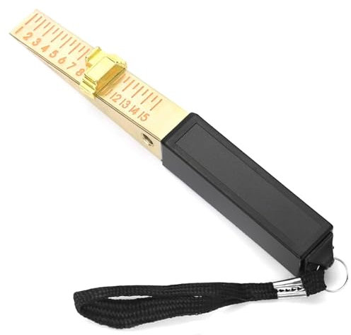 Door Gap Measuring Tool, 1-15mm Fire Door Gap Gauge – Accurate Door Clearance Measurement Checker, Easy-to-Use Safety Compliance Tool for Fire Doors, Durable and Precise Ruler