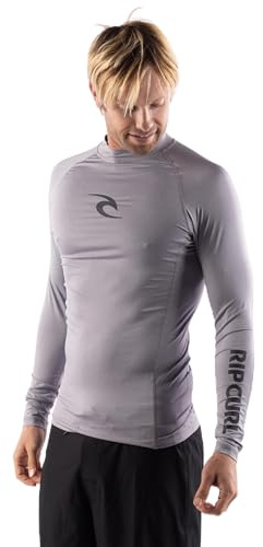 Long Sleeve Rashguard - UPF 50+ Sun Protection Surf Shirt, Loose Fit Rash Vest