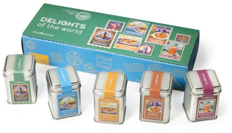 TEA SHOP - Set Delights of the World - Surtido de tés Variados - Diferentes sabores - Ideal para regalo
