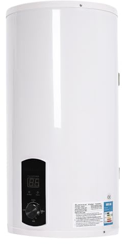 Scaldabagno elettrico da 50 l, 2000 W, scaldabagno elettrico per bagno e cucina, montaggio a parete, grande capacità, risparmio energetico, protezione di sicurezza per la casa