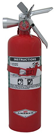 Amerex B386T, 5lb Halotron I Class B C Fire Extinguisher