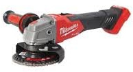 Milwaukee 15975009 M18 FSAGV125XB-0X Akku-Winkelschleifer, 1200 W, 18 V, red and Black