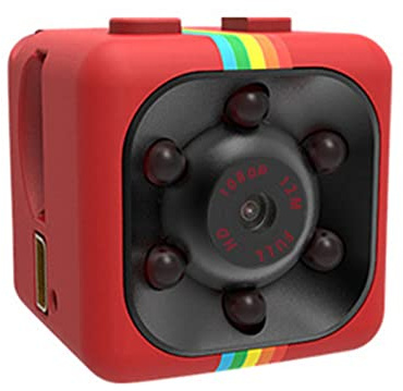 Andoer Mini SQ11 1080P HD Sports Camera DV Night Vision Portable with Motion Detection Wide Angle for Home and Office Support 32GB(Max.) TF Card