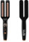 UKLISS Spazzola lisciante, doppio pettine lisciante con indicatore a LED, pettine lisciante per capelli con protezione dal calore, anti-combustione, rapido 30 secondi