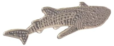 GBJUK Emaille-Anstecknadel, Walhai, Revers, Einheitsgröße, Metall
