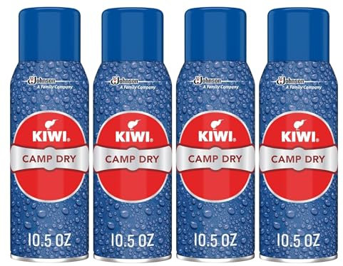KIWI Camp Dry Stoffschutz, 297 ml, 4 Stück, Transparent