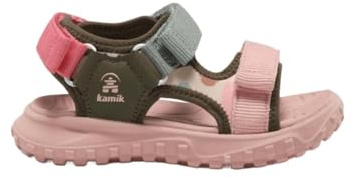 Kamik Flicka Harbor T-sandal, Persika Pch, 27 EU