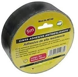 WatioWave Nastro adesivo antiscivolo 40 mm x 5 m, ideale per una maggiore sicurezza su suole e superfici scivolose.