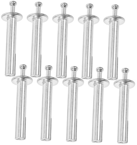 Homoyoyo 10pcs Concrete Nails Expansion Nails for Anchors Wall Installation Drive in Anchor Concrete