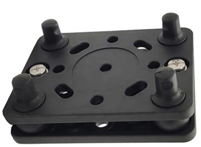 Motorcykel Navigationsfäste Dubbelt Skydd Stötdämpare Motorcykel Telefonhållare Instrumentpanel Anti-vibrationsdämpare Kulhuvudfäste För Ram Motorcykeltelefonfäste