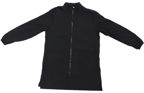 Amosfun Arbeitskleidung Schulschürze Praktische aus Tierkosmetiker Nylon für in Schwarz Bequeme für Tierhandlung und Tierpflege im Salon