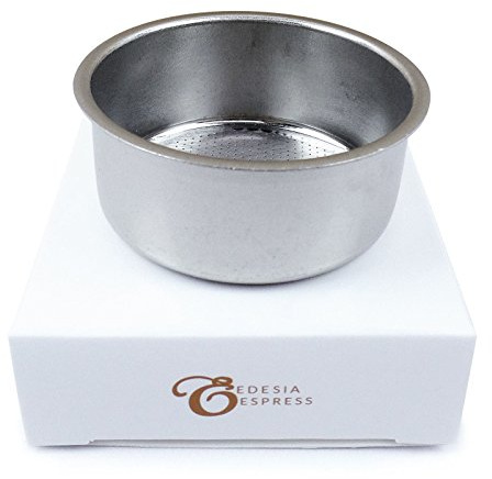 Replacement Portafilter Basket for SAECO 53mm Espresso Machines, 14g Double Shot - by EDESIA ESPRESS