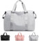 SIVENKE Sporttasche Damen Herren mit Nassfach, Freizeit Handtasche faltbar Gym Tasche Shopping-Bag Weekender Reisetasche
