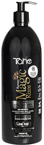 Tahe Magic Rizos Champú Ultra-Hidratante Low Poo para Cabellos Rizados y Ondulados (1000 ml)