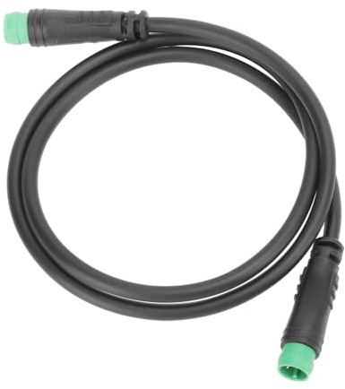 Ejoyous Câble D'extension D'ordinateur de Cycle de Vélo électrique Câble D'extension de Connecteur étanche à 5 Broches pour Affichage de Vélo électrique Bafang pour Les Cyclistes de