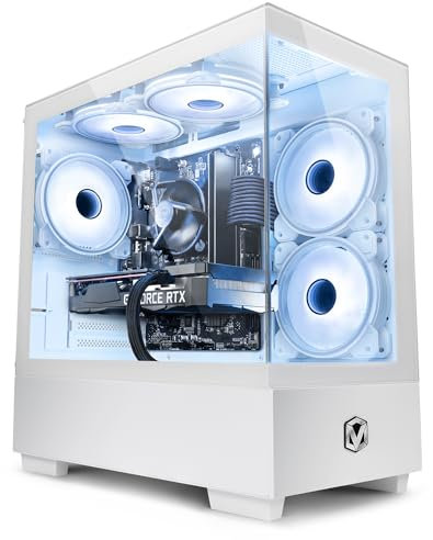 Vibox IV-121 Gaming PC • AMD Ryzen 7 5700X 4.6GHz • Nvidia RTX 5060 8GB • 16GB RAM • 1TB NVMe SSD • Windows 11 • WiFi