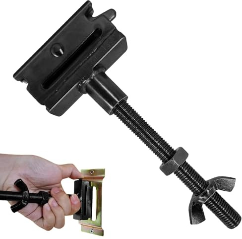 Jomewory Supporto per Ruota di scorta E Track, Supporto per Ruota di scorta per rimorchio, Gancio per bullone Porta Ruota di scorta, per di binari Etrack per Porta Pneumatici con Attacco p