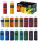 Anyart Acrylfarben Set 18 Farben je 59ml Acrylic Acryl Paint für Leinwand Papier Stein Holz Keramik Stoffe Wasserfest Lichtecht Schnell Trocknend Maler Künstler