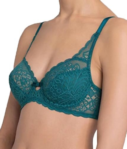 Reggiseno Triumph Ferretto Coppe Grandi Pizzo Amourette Spotlight W Colori Moda Taglia 3 Coppa D Verde6723