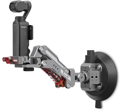 Stabilizzatore dell'automobile della macchina fotografica per DJI OSMO POCKET 3, accessorio del supporto di scossa dell'automobile, supporto dell'automobile della macchina fotografica di azione