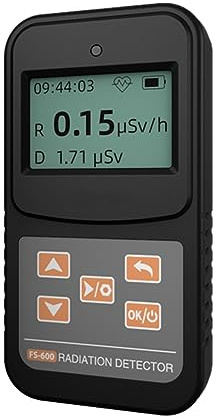 casstaly Compteur Geiger DéTecteur de Rayonnement NucléAire β Y DéTection de Rayons X Geiger DéTecteur Radioactif ÉCran LCD MéNage