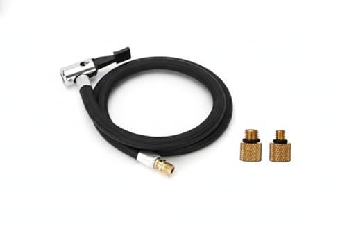 16 Tire Inflator Hose Adapter Converts Twist On to Lock On Connection, Lock-on Air Chuck Quick Connect for Portable Air Compressor