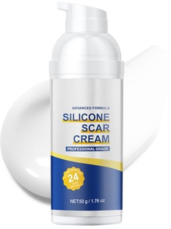 Ärr utjämningskräm 50 g mild lugnande fuktkräm | Borttagning av bristningar för kvinnor efter förlossningen, dagligen hemma och på språng