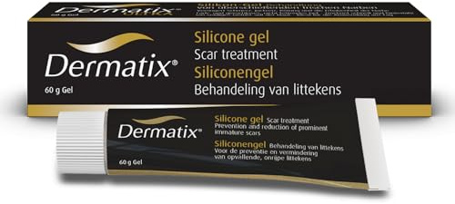 Dermatix Silicone Scar Gel – Professional Scar Treatment for Surgery, Burns & Injuries – Clinically Proven to Reduce the Appearance of Scars – Smooths & Improves Skin 60 g