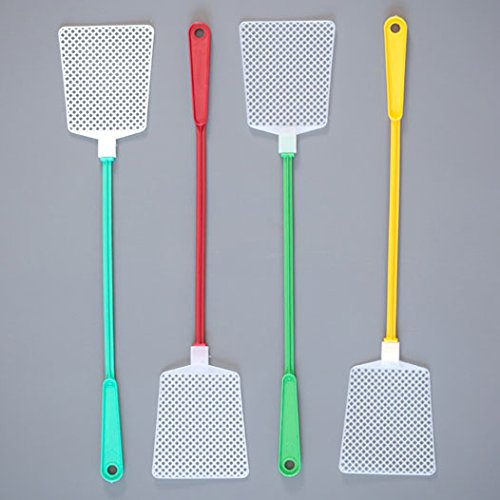 Fliegenklatschen 10 Stück 23.102 Manufaktur Martinshof elastisch, strapazierfähig, Qualitätsprodukt, Insektenvernichter, Mückenplage