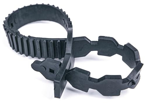 GardenersDream Super Soft Rubber Tree Ties 10-Pack, 60cm (24) - Adjustable, Durable Support for Trees and Plants, UV Resistant and Weatherproof Plant Ties, Ideal for Garden and Outdoor Use