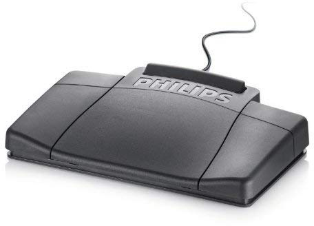 Philips LFH2330 Foot Control 2330 4-Pedal USB Customizable Foot Control for Digital Systems