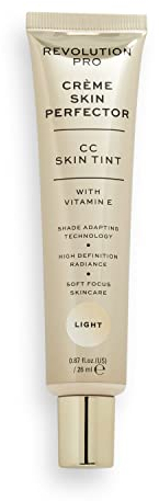 Revolution Beauty London Pro, CC Perfecting, Skin Tint, Foundation, Light, 26 ml