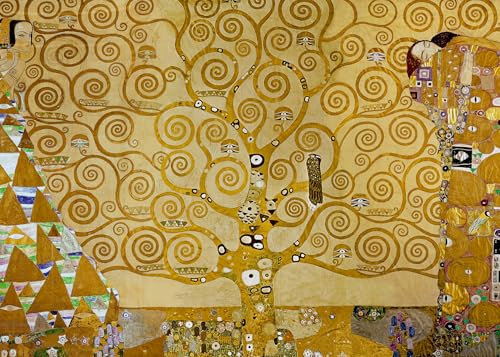 Ravensburger - Puzzle Arte 1000 Pezzi Klimt: L'albero Della Vita | Puzzle Per Adulti | Per Tutta La Famiglia | Con Una Misura Di 70x50 Cm | Regalo Adulti